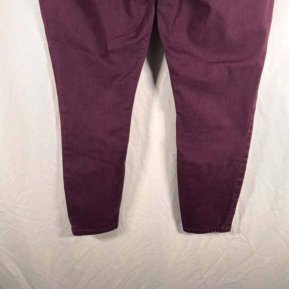 Gap Jeans Women's 4 Purple Favorite Jegging Denim Cotton Blend Button Zip - Picture 8 of 8